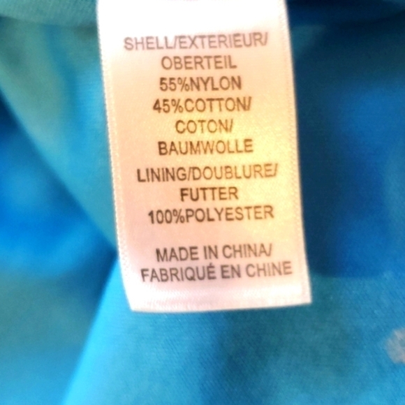 Adrianna Papell Hailey Blue Lace Evening Gown/Dress Size 14 - Picture 12 of 12